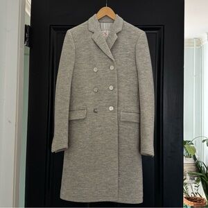 Brooks Brothers black fleece Thom Browne 
 Gray Wool top coat mint condition